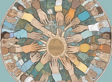 A diverse group of people are gathered for a protest or awareness event, holding various colorful signs advocating for disability rights and inclusion. Some signs have text promoting the inclusion of individuals with disabilities in sports and society, with messages like 'I want to turn my disability into ability' and 'Support Disability Rights.' The participants appear engaged and passionate about the cause.