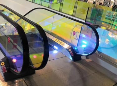 escalator glass