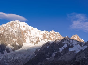 foto monte bianco