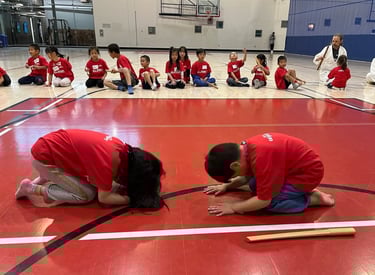 kids martial arts class Calgary Rakushinkan