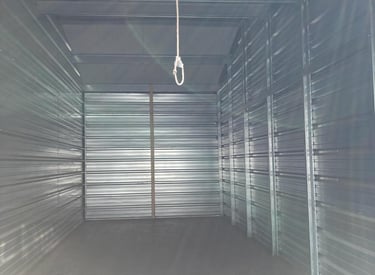 inside of self storage units, Hurley, WI