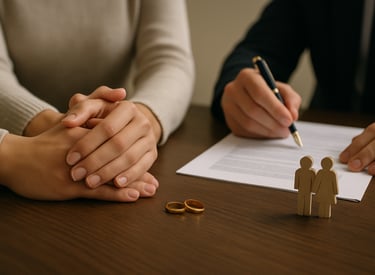 Casamento, união estável, divórcio, pensão e guarda