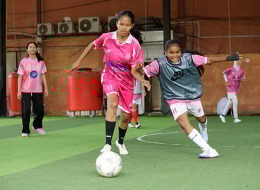 mantang united angels go futsal