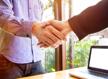 Accompagnement d'un porteur de projet, conclusion d'une affaire