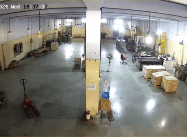 IP PTZ CCTV camera view