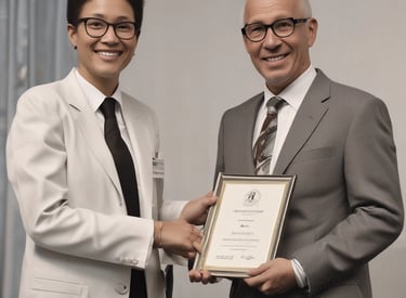 A professional organizing a workspace for efficiency.