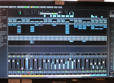 console de mixage cubase du studio rosebirdstudio