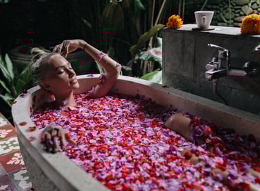 bain relaxant Bali