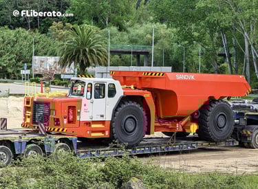 Camião-Sandvik-Toro-TH663i Almina