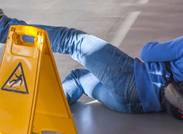 SLIP AND FALL PARKING GARAGE 