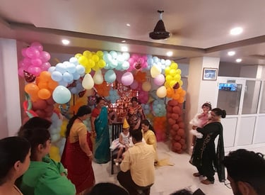 birthday party at hotel rudra