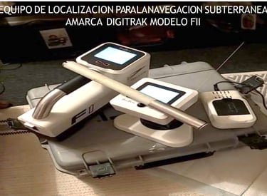 Equipos de localizaciòn para navegaciòn subterranea