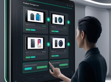 TechEdgeVeda’s product comparison tool – compare gadget features, prices, and specs for smart choice