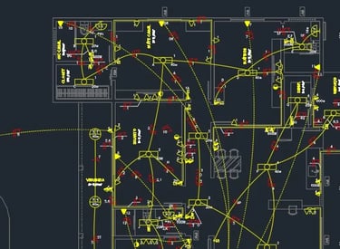 imagem projetos em 2D e BIM
