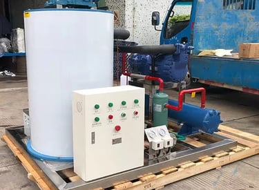 3 ton per day production capacity flake ice machine
