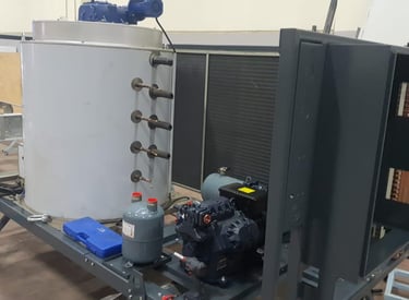 15 ton per day production capacity flake ice machine