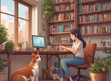 An educational platform logo showcasing innovative solutions.