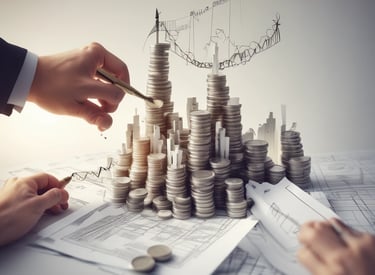 A document is laid out on a wooden surface. It appears to be a printed or photocopied sheet with tables and text written in Arabic. The paper is slightly crumpled and shows signs of wear. The wooden surface has a natural finish with visible knots and grain patterns.