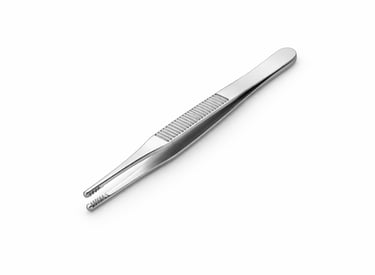 stainless steel Ferris Smith tissue forceps instrument CE certified for heavy tissue grasping.