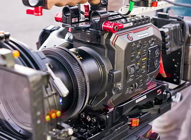 Panasonic EVA1 cinema camera used by DP David Aragon for commercial and narrative filming