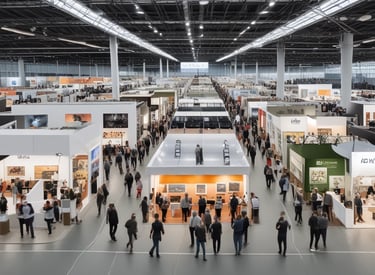 salon professionnel  organisé par l'agence évènementielle B free Events pour la notoriété