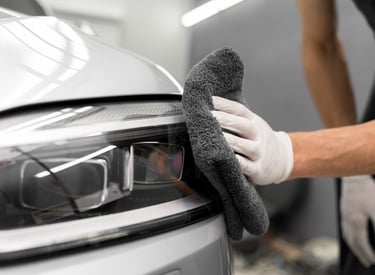 clean your headlights with The seat Doctor