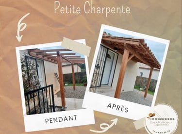 Conception, réalisation et pose appentis sur mesure