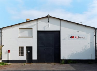 outside of a warehouse