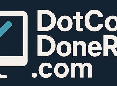 a computer monitor with a check mark mark on it