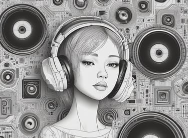 A set of essential oil bottles arranged on a textured white surface. The bottles are colorful, each labeled with a different name. Surrounding the bottles is a rustic, wooden sign with an arrow and the words 'Be holy' inscribed. A glass vase with branches, a metallic vase with dried flowers, and a decorative candle holder are also present on a floral-patterned cloth.