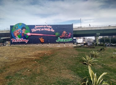 Dr Lifebuoy Billboard in Day Light