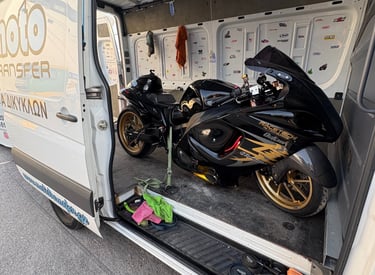μεταφορά μοτοσυκλέτας 