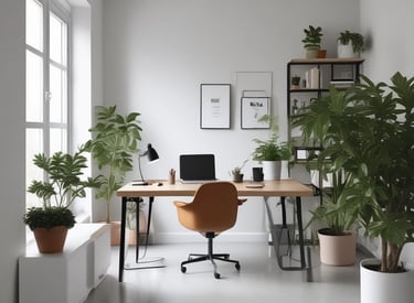 A workspace designed for productivity and comfort.