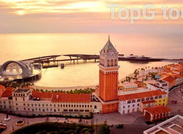 sunset town Phu quoc Vietnam topGtour