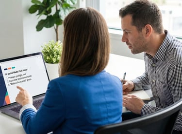 Sin teoría aburrida. Aprende a usar herramientas de IA aplicadas a tu negocio real desde la primera 