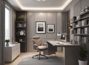 A professional consultant discussing financial options with a client in a modern office setting.