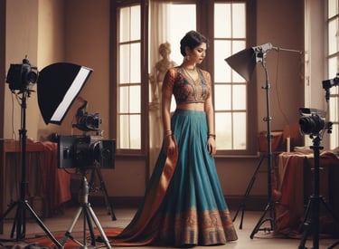 An elegant logo design displayed on a business card.