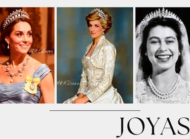 Joyas y accesorios de la familia real británica