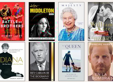 Libros de la familia real británica