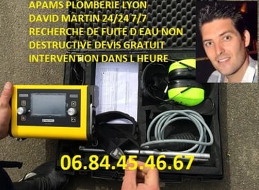 RECHERCHE DE FUITE D EAU DETECTION FUITE Saint priest 69800