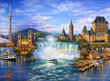 Canada East Coast Totonto - Niagara Falls - Ottawa - Quebec