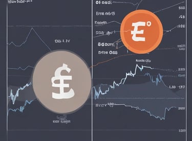 A web page from Razorpay displaying marketing content about financial services. The page includes a 3D illustration of a cube surrounded by floating labels with financial terms like 'Virtual Account' and 'Vendor Payouts'. The text encourages business growth through automated financial solutions. Navigation links for various services are visible at the top.