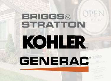 Generator Brands Briggs &amp; Stratton, Kohler and Generac