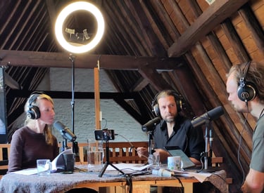 Podcast opnames Klimaatdromers van Momus - Blckbrd