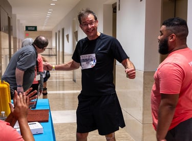 Treck the Tower 2025, getting ready for next flight