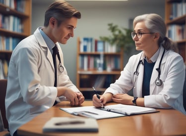 A patient performing guided leg exercises with a physiotherapist in a modern rehab center.