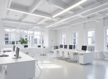 Close-up of a user interacting with a clean, minimalist mobile app interface.