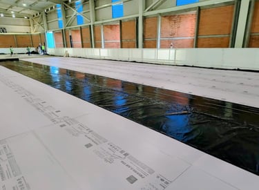Fabricación de pistas de hielo