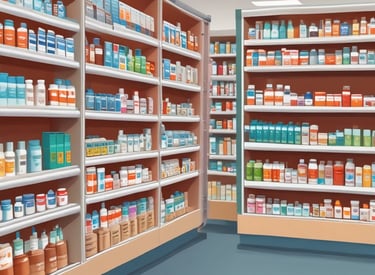 User browsing a laptop displaying affiliate product links with ease.