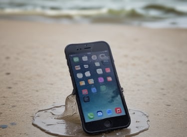 Image showing a user booking a repair service online on a laptop.